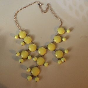 Bubble Necklace - Yellow