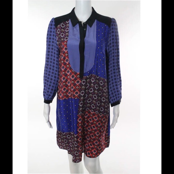 ANTHROPOLOGIE MOULINETTE SOEURS DRESS M RESERVED - Picture 3 of 4