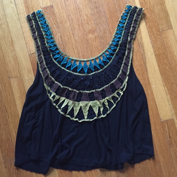 LF crochet back top - Picture 1 of 3