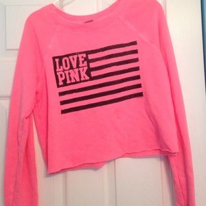 PINK hoodless sweatshirt