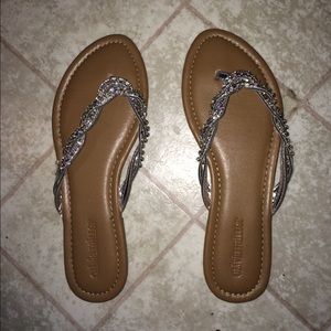 Olivia miller flip flops
