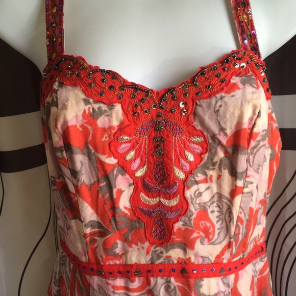 🚫SOLD BUNDLE 🌍 FREE PEOPLE Sequined Dress - Picture 2 of 3