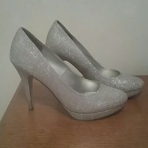 Silver heels