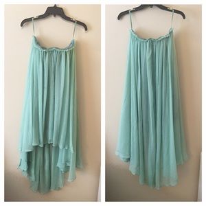 Mint Flowy Dress as seen on Kourtney Kardashian