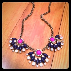 Pink & Blue Necklace