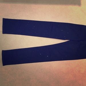 Juicy couture sparkle skinny blue jean