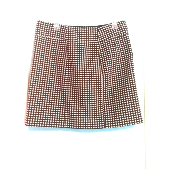 Loft polka dot skirt