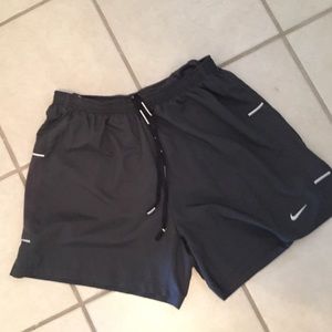Grey NIKE dri fit running shorts NWOT