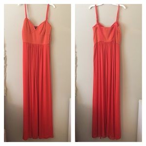 Orange BCBG Maxi Dress