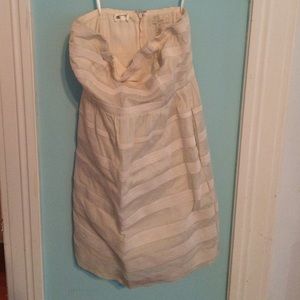 Cream J Crew sundress