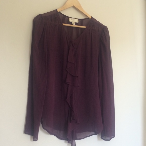 Moulinette Soeurs 100% Silk Blouse Sz.10