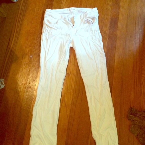 White skinny J Brand jeans
