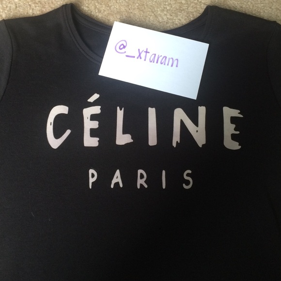 Céline Paris shirt