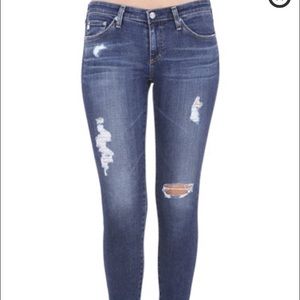 AG The Legging Ankle - 7 Years Break Me Down