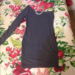 One Sleeve LBD in gray