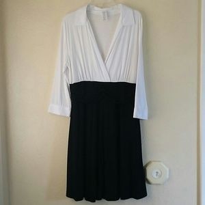 Black & white dress