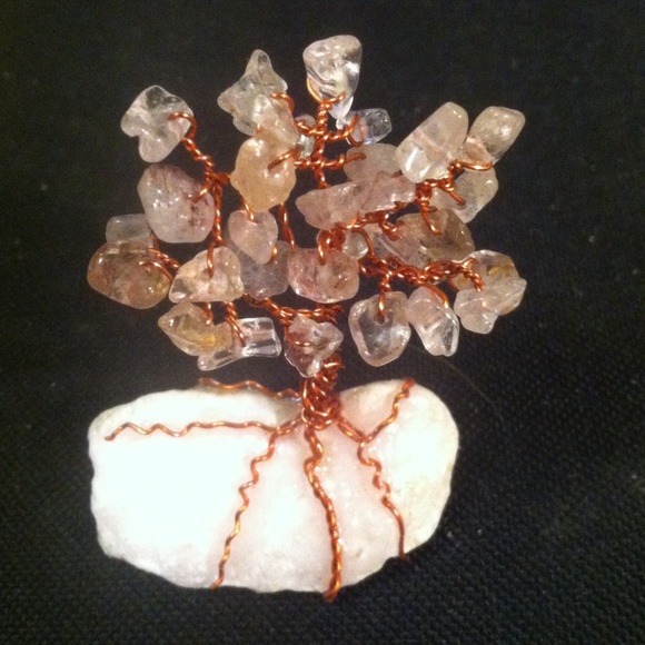 FREE GIFTED!!  Orange Rutilated Quartz - Picture 2 of 4