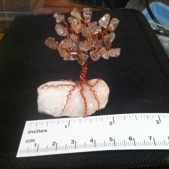 FREE GIFTED!!  Orange Rutilated Quartz - Picture 4 of 4