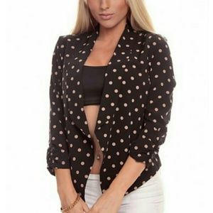 🚫Polka Dot Blazer