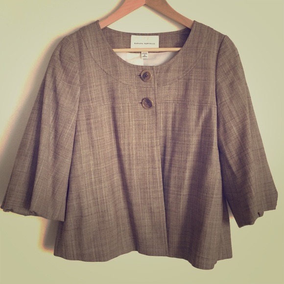 Banana Republic Swing Blazer