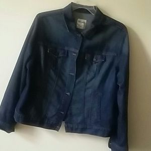 Old navy Blue Jean Denim Jacket Womenxx Lg
