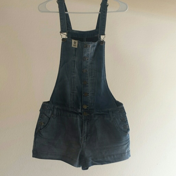 Blue Jeans Romper - Picture 1 of 4