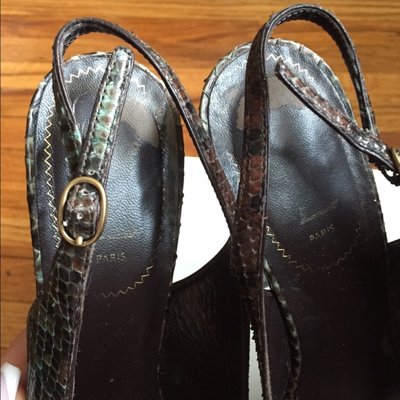 YSL Python Tribtoo Slingback 39.5 - Picture 2 of 4