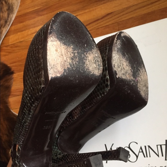 YSL Python Tribtoo Slingback 39.5 - Picture 3 of 4