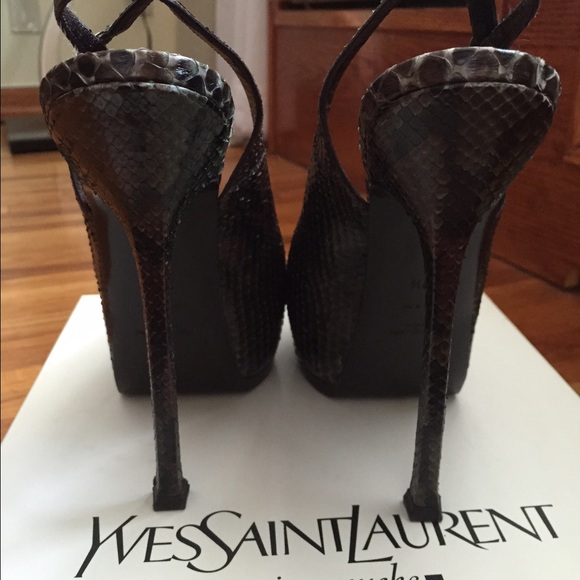 YSL Python Tribtoo Slingback 39.5 - Picture 4 of 4