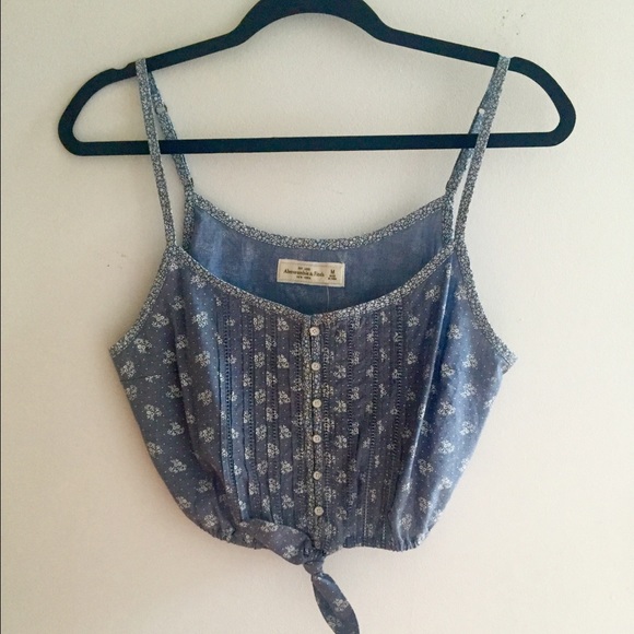 Denim Crop Top
