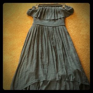 Blue dress