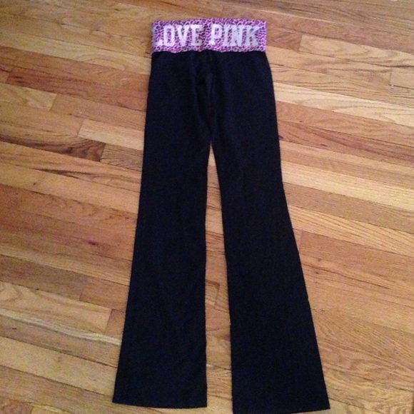 Pink Victoria's Secret yoga pants