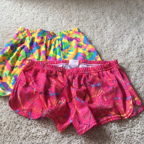 🌷Color run shorts in rainbow colors!!!!! 🌷 - Picture 2 of 2