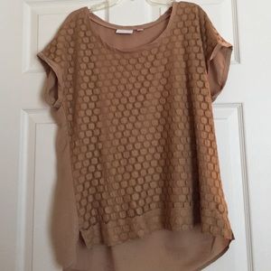 Brown blouse