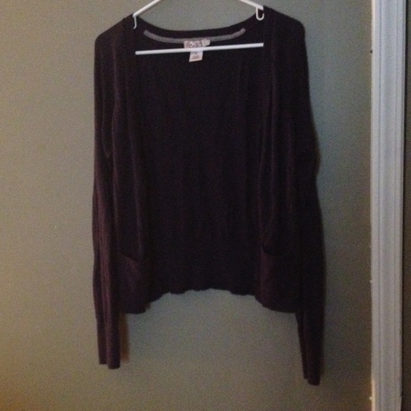 navy blue cardigan