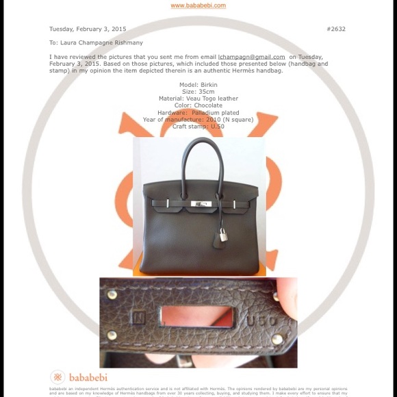 💢SOLD💢 Hermes 35cm birkin - Picture 4 of 4
