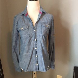 Chambray Button Up Shirt