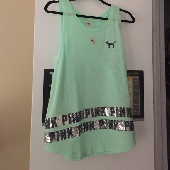 VS PINK BLING TANK TOP