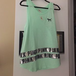 VS PINK BLING TANK TOP