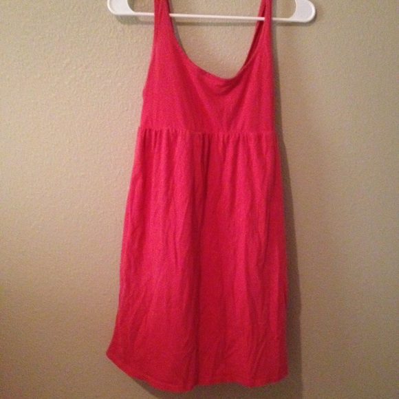 Coral Sun Dress - Picture 1 of 2