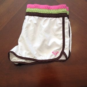 White Roxy Boardshorts