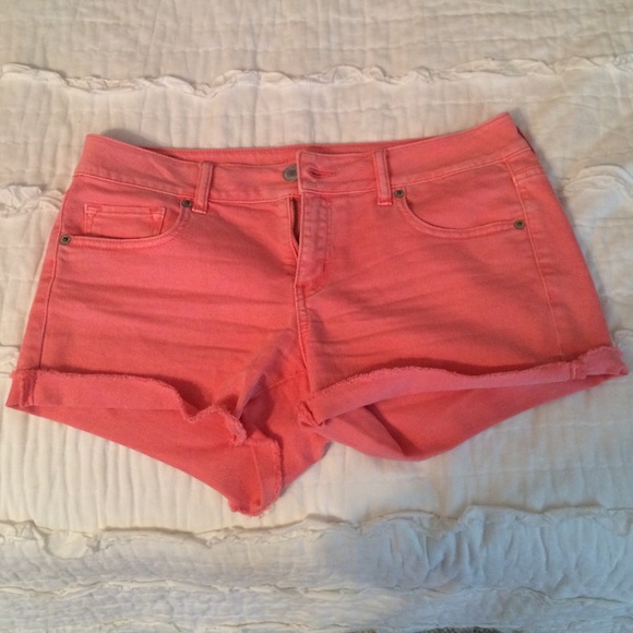 coral shorts