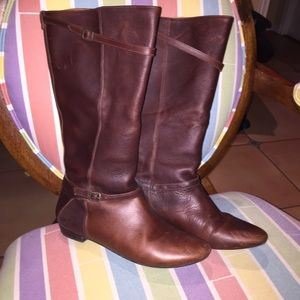 Frye Bonnie Mid-Calf Strap Boot