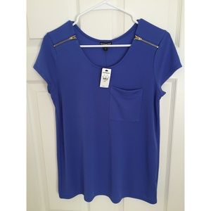 Dark Periwinkle Blouse