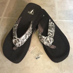 Corkys flip flops