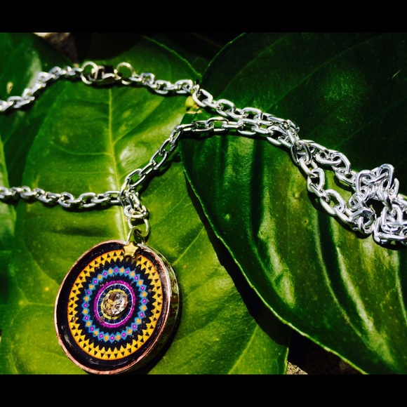 Handmade Necklace -Peace Mandala