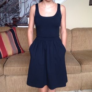 Black dress with pockets