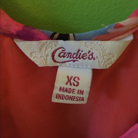 Floral sheer high-low tank top - Picture 3 of 3