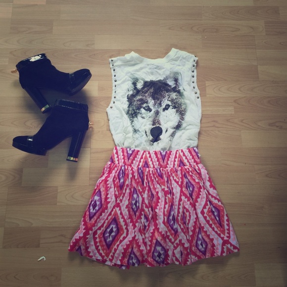 ❌❌SOLD❌ multi - colored skirt
