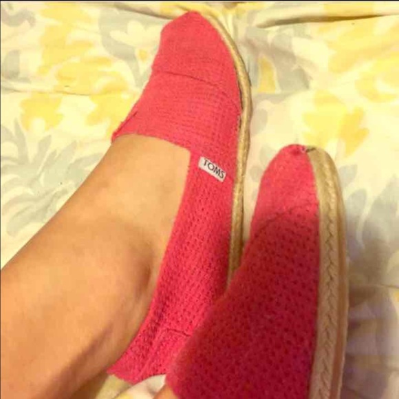 Hot pink toms